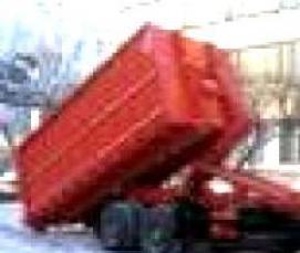 Вывоз мусора съемными контейнерами - модель 2