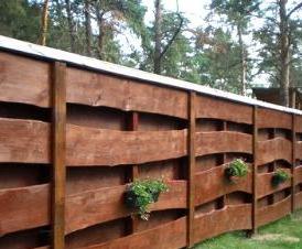 Забор из горбыля Люкс