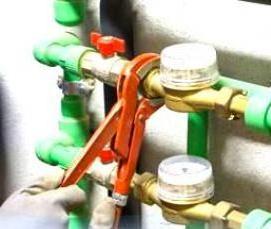 Замена водосчетчиков в квартире - тип 1