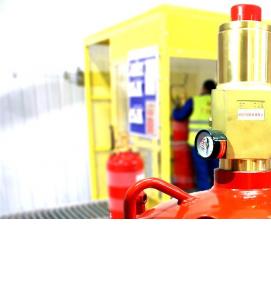 Заправка модулей газового пожаротушения хладоном - модель 1