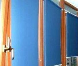 Затемненные пластиковые окна - вариант 1