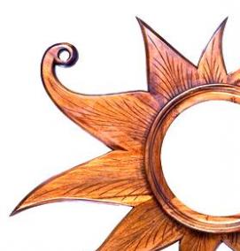 Зеркало фигурное настенное - модель 4