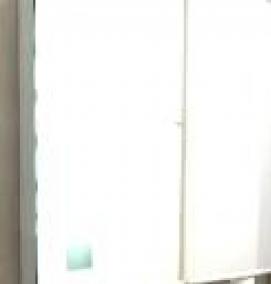 Зеркало с пластиковой полкой для ванной - тип 1