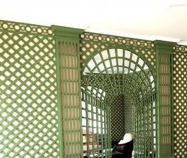 Зеркало трельяж настенное - модель 4