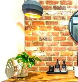 Зеркало в ванную в стиле лофт - тип 4