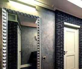 Зеркало волна в прихожую - тип 3