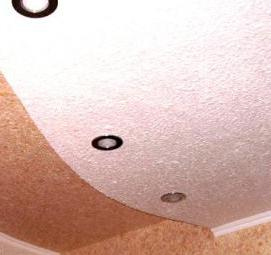 Жидкие потолочные обои - модель 3