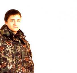 Зимний костюм для рыбалки камуфляж - модель 4