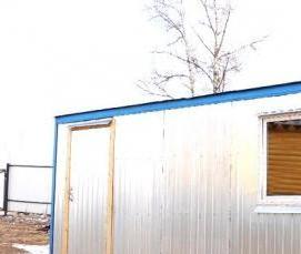 Зимняя бытовка для постоянного проживания - вариант 4