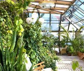 Зимняя теплица односкатная - вариант 3