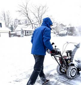 Зимняя уборка снега - тип 4