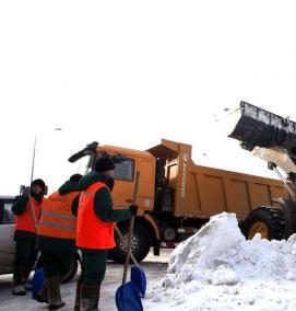 Зимняя уборка снега - тип 2